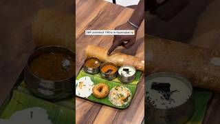 Unlimited tiffins for just Rs 59 in Hyderabad🤩foodie indianfood tastyfood tiffin ytshorts [upl. by Akeinahs453]