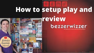 Bezzerwizzer trivia party board game tactics how to setup play and review AmassGames mass market [upl. by Libove527]