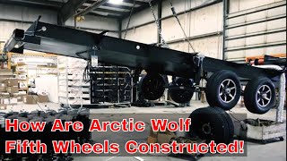 How Are Arctic Wolf Fifth Wheels Constructed [upl. by Anauqaj661]