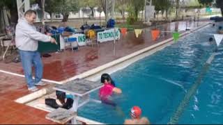 Clases de Natacion y Entrenamiento SALTO DE FE PARA PERDER MIEDO [upl. by Marni485]