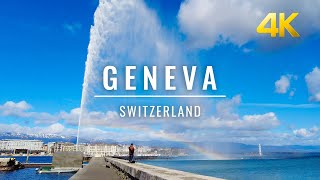 Geneva Switzerland 🇨🇭 4K Switzerland’s most international city places to visit [upl. by Irwin]