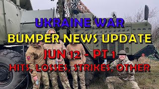 Ukraine War Update BUMPER NEWS 20240612a Pt 1  Overnight amp Other News [upl. by Sihtnyc]