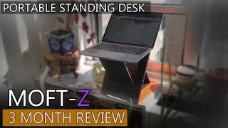 MOFTZ 5in1 Standing Laptop Stand 3 Month REVIEW [upl. by Ansaev]