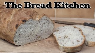 Walnut amp Sunflower Seed Bloomer Recipe in The Bread Kitchen [upl. by Buffo]