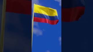 3D Flag  Bandera Colombia [upl. by Eatton]