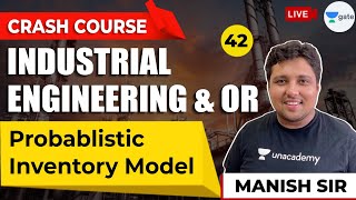 Probabilistic Inventory Model  L42 Industrial Engineering amp OR IE amp OR  GATE ME Crash Course [upl. by Marguerie648]