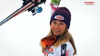 Bode Miller interview about Mikaela Shiffrin sheskis atomic [upl. by Ardnassac]