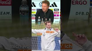 Nagelsmann sieht seine Zukunft nach der EM wohl eher nicht beim DFB  sportstudio  shorts [upl. by Hareenum]