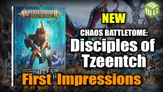 NEW Disciples of Tzeentch First Impressions  Age of Sigmar Review [upl. by Marcille943]