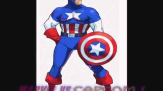 All of Captain Americas themes from MSH to MVC3 [upl. by Brubaker]