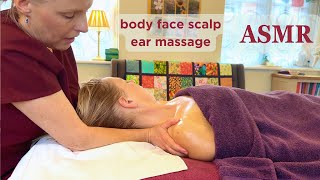 ASMR Sleepy Aromatherapy Body Face amp Scalp Massage  Kinesiology  Unintentional ASMR Real Person [upl. by Tiphany]