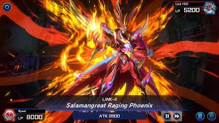 TRIAL DECK HOW to USE SALAMANGREAT DECK for BEGINNER in MASTER DUEL [upl. by Xymenes]