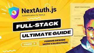 Next js Authentication Forms Design with Validation  Production Grade [upl. by Noryahs]