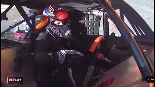 Shae Davies Huge Barrel Roll in Stadium Super Trucks Australia  2024 Adelaide [upl. by Elliott]