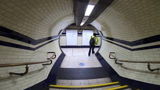 Mornington Crescent Tube Station Tour [upl. by Ellezig]