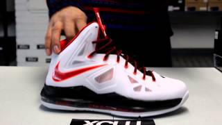 Lebron X quotHomequot Unboxing  XCLU [upl. by Alejoa89]