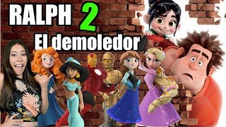 NO MIRES LOS ESPEJOS DE RALPH EL DEMOLEDOR 2 Disney CUIDADO  10 secretos de RALPH ROMPE INTERNET [upl. by Remark]