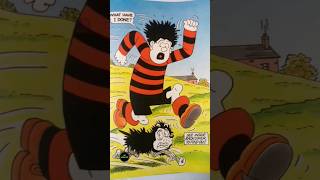 Dennis the menace 1987 from THE BEANO Comic book hardcover 90skids youtube youtubeshorts shorts [upl. by Amoeji36]