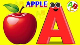 ABCDEFG  ABCD ALPHABET  ABC SONGS  A is for Apple a a Apple  English Alphabet [upl. by Broeker694]