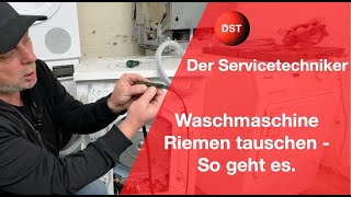 Waschmaschine Riemen tauschen  So geht es [upl. by Nisior]