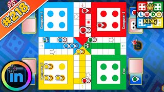 Ludo King 4 Players  Ludo Game in 4 Players  Ludo Gameplay ludoking ludogame 218 [upl. by Pelagi]