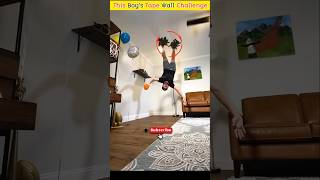 Boys Tape Wall Challenge 🤔😱shorts [upl. by Nogam]