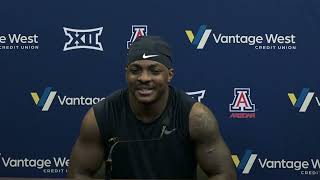 Arizona Football Press Conference  Quali Conley amp Alexander Doost [upl. by Querida]