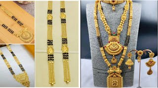 BLACK BEADS LONG CHAIN  Traditional N Stylish✨️⚫️✨️⚫️✨️ jewelry jewellery mangalsutra [upl. by Ethel]