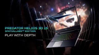 2023 Helios 3D 15  15inch Stereoscopic 3D Gaming Laptop  Predator [upl. by Adoree]