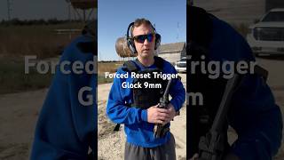 Forced Reset Glock Trigger in Action Rapid Fire Demo [upl. by Rekoob144]