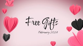 🎁FREE GIFTS  FEBRUARY 2024  SECOND LIFE🎁 [upl. by Leonhard]