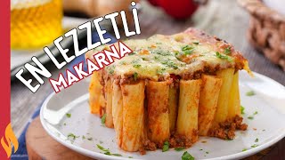 Bildiğiniz Makarnalara Hiç Benzemez 😋 Enfes Sosu ile Fırında Kıymalı Makarna Pasta [upl. by Avilys]