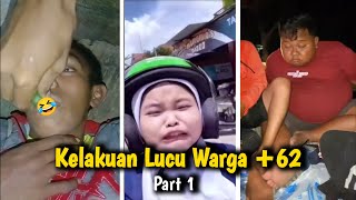 KUMPULAN VIDEO KOCAK RANDOM WARGA 62  HIBURAN LUCU NGAKAK 😂 PART 01 [upl. by Blockus]