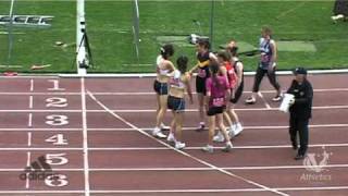 2010 Vic Schools Champs Girls U15 90m Hurdles [upl. by Niemad]