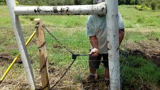 Wire Fence Clamp Stretcher [upl. by Aicnatsnoc]