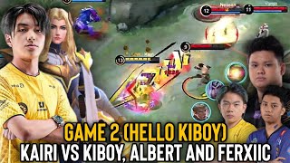 ROUND 2 KAIRI MEET AGAIN KIBOY ALBERT AND FERXIIC IN RANK GAME [upl. by Anema]