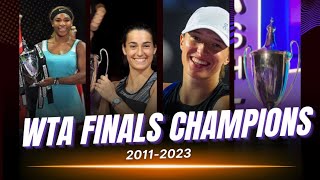 The BEST SHOTS from WTA Finals Champions [upl. by Renata]