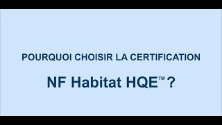 Les  d’un logement certifié NF Habitat HQE™ [upl. by Muscolo133]