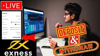 How to Deposit amp Withdraw in Exness using Crypto Method [upl. by Glover]