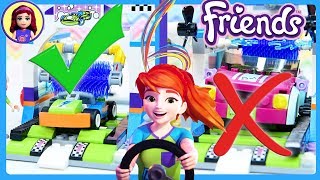 Lego Friends Spinning Brushes Car Wash Build Review Silly Play Kids Toys [upl. by Ajat]