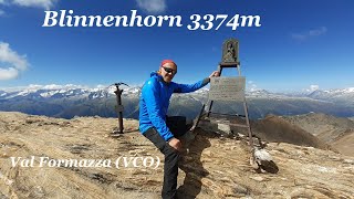 Blinnenhorn 3374m Corno Cieco Val Formazza VCO 1 Settembre 2021 [upl. by Juetta]