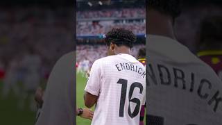 ENDRICKs first minutes with REAL MADRID 🤍 [upl. by Phira]