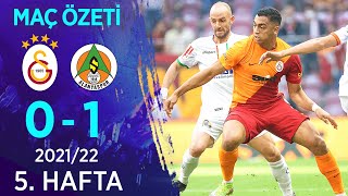 Galatasaray 01 Aytemiz Alanyaspor MAÇ ÖZETİ  5 HAFTA  202122 [upl. by Notlrac]