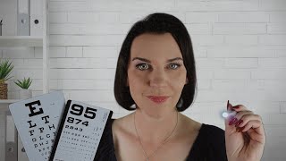 ASMR Eye Exam the ultimate eye exams and tests medical roleplay [upl. by Araihc]