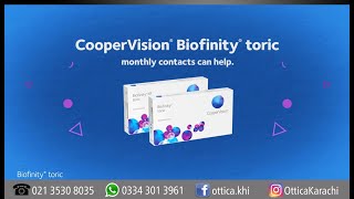 Biofinity® Toric Contact Lenses [upl. by Esele753]