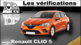 Renault Clio 5 vérifications et sécurité routière [upl. by Adnuhser]