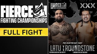 ZEKE LATU VS REUBEN ROUNDSTONE  FULL FIGHT [upl. by Shrier]