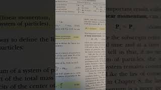 Linear Momentum Single Particle vs System of Particles [upl. by Yelsnia588]