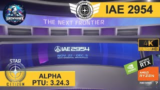 STAR CITIZEN Lobby IAE 2594 Besichtigung PTU 3243 [upl. by Loughlin]