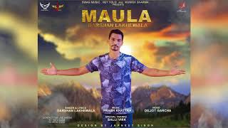 Maula  Darshan Lakhewala  Official Audio [upl. by Lucian]